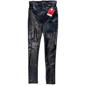 NWT - SPANX Faux Leather High Waist Leggings - Petite XS